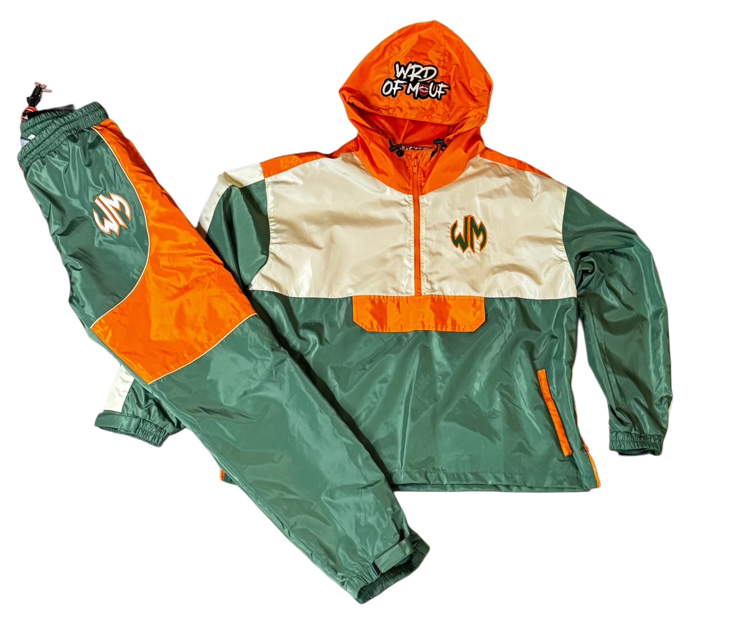 Redline Orange Windbreaker set