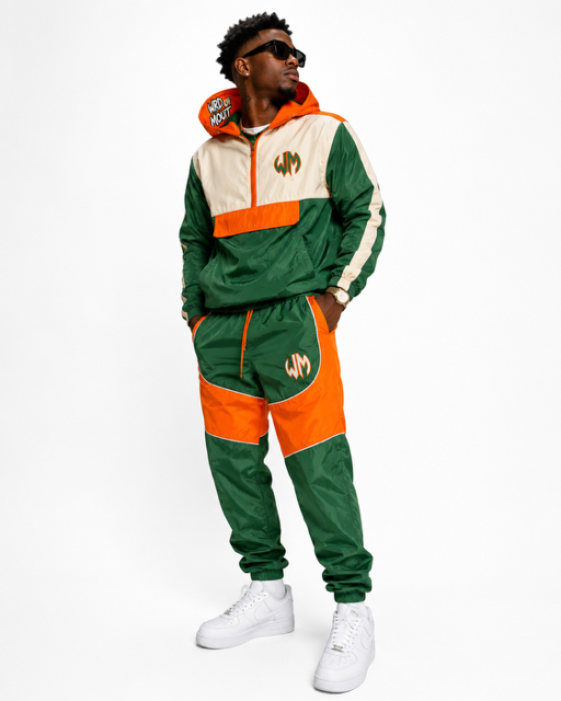 Redline Orange Windbreaker set