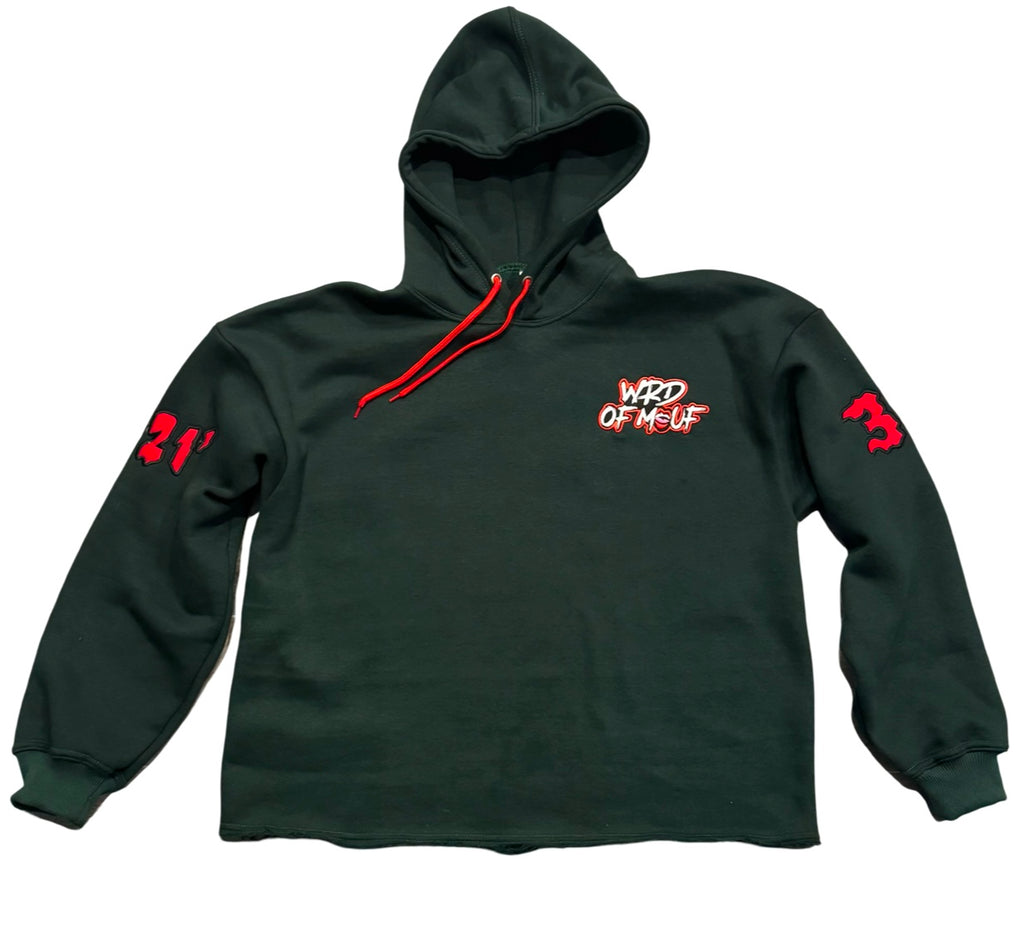 8 Ball green hoodie