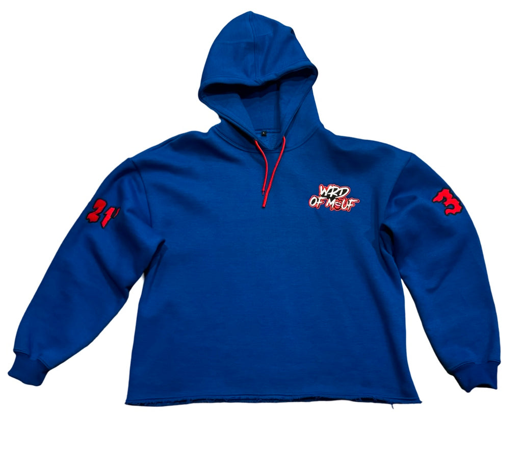 8 Blue hoodie